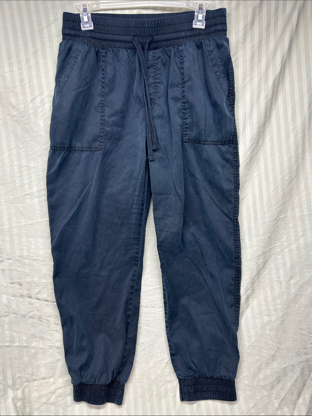 a new day Women's Black Jogger Pants with Elastic Drawstring Waist